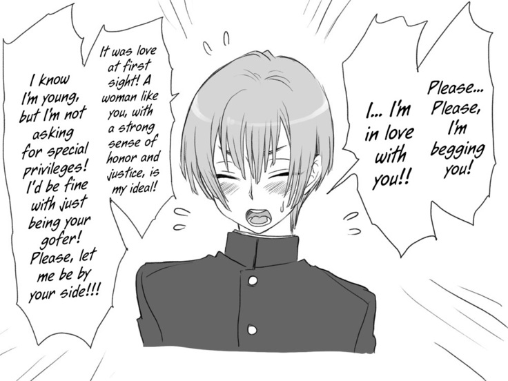 Seitenkango, Shinyuu to | After I got genderbend, my friend and I...