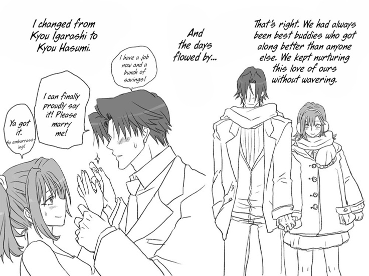 Seitenkango, Shinyuu to | After I got genderbend, my friend and I...