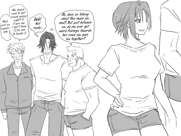 Seitenkango, Shinyuu to | After I got genderbend, my friend and I...
