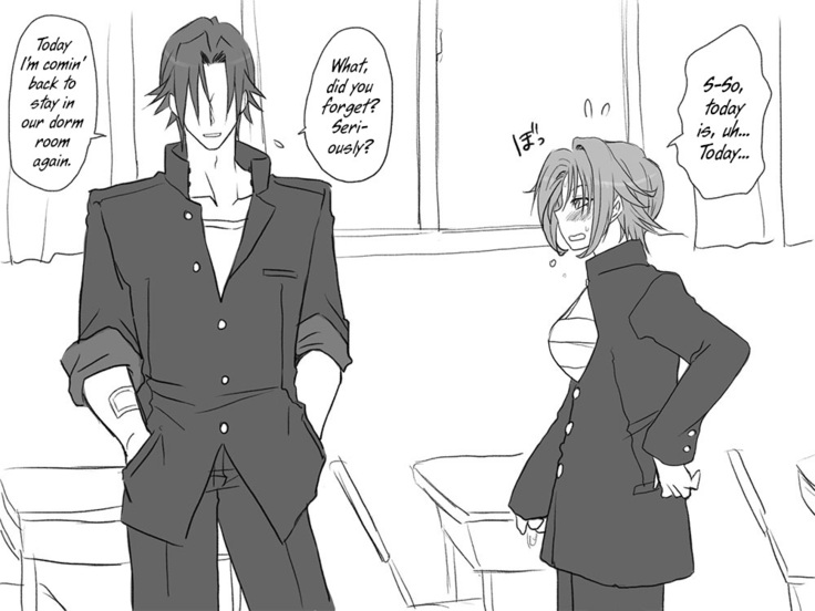 Seitenkango, Shinyuu to | After I got genderbend, my friend and I...