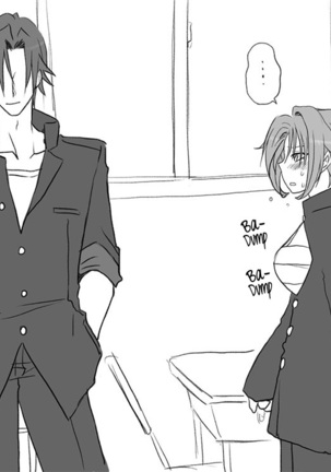 Seitenkango, Shinyuu to | After I got genderbend, my friend and I... Page #447