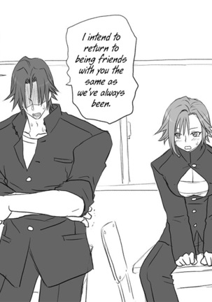 Seitenkango, Shinyuu to | After I got genderbend, my friend and I... Page #484