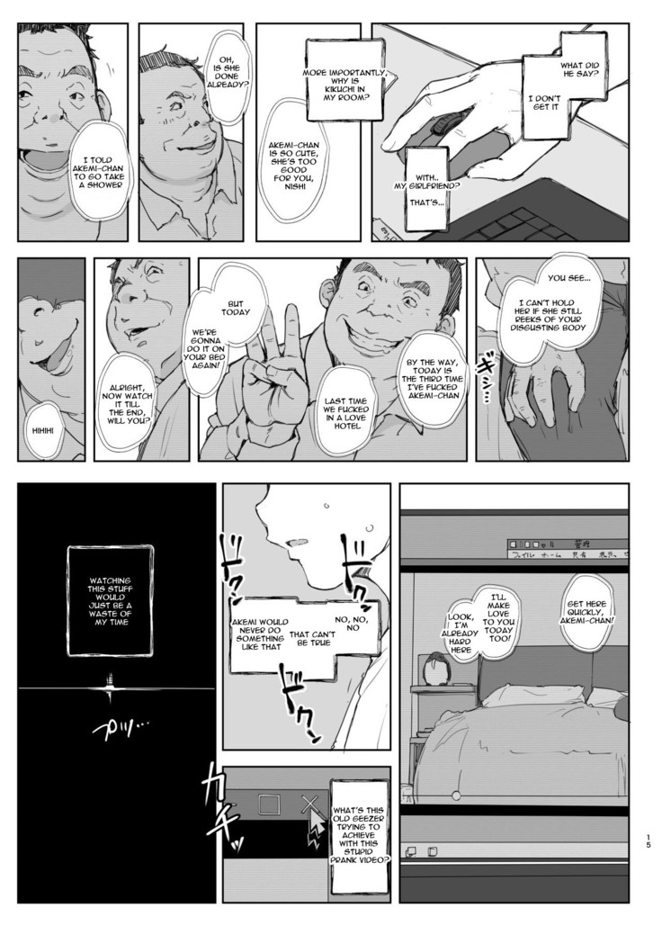 Kimi no Kanojo Yokatta yo. Meganekko NTR Tanpenshuu