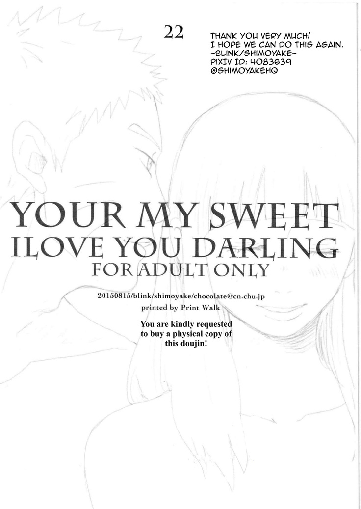 YOUR MY SWEET - I LOVE YOU DARLING