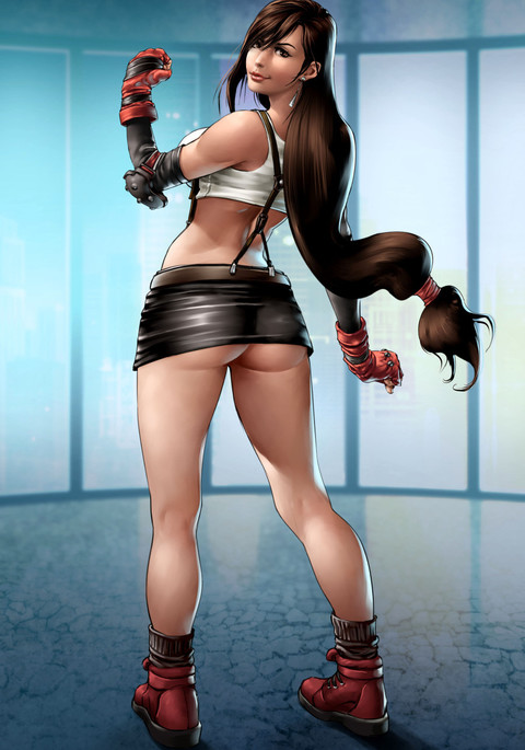 tifa lockhart boobjob