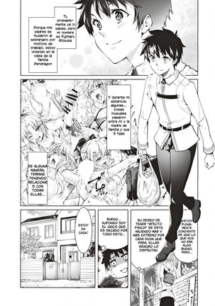 Pendra Shimai no Seijijou | La situacion sexual con las gemelas Pendragon Page #3