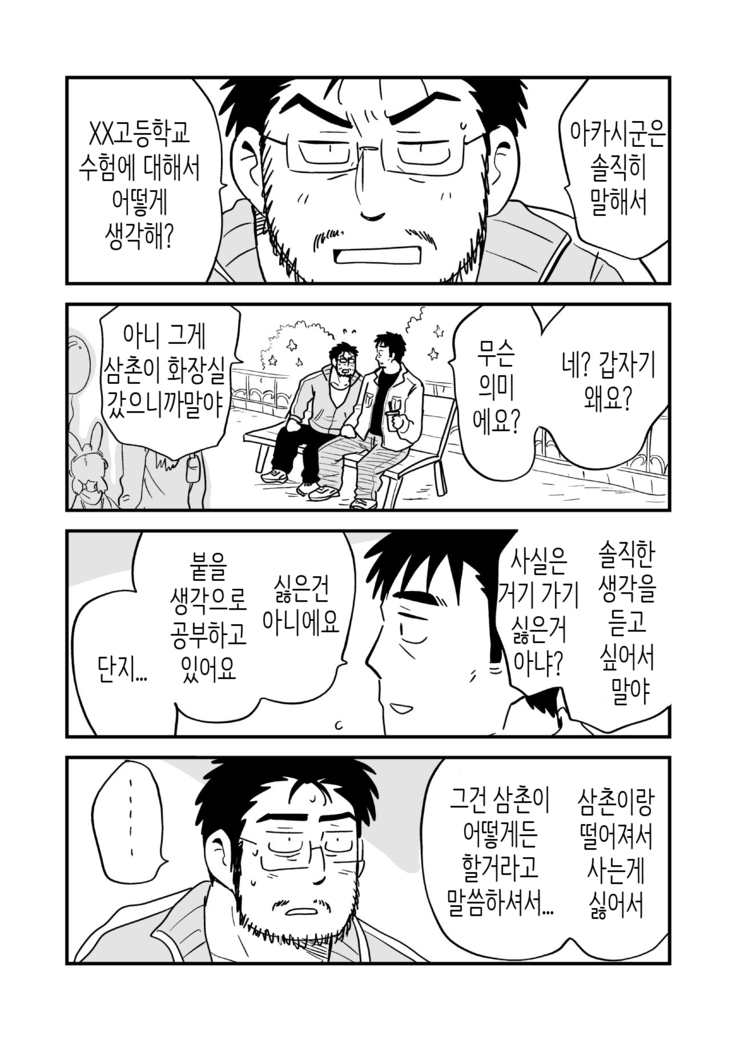 Fukegao Chuugakusei to Oji-chan | 노안 중학생과 삼촌 Page 1-282