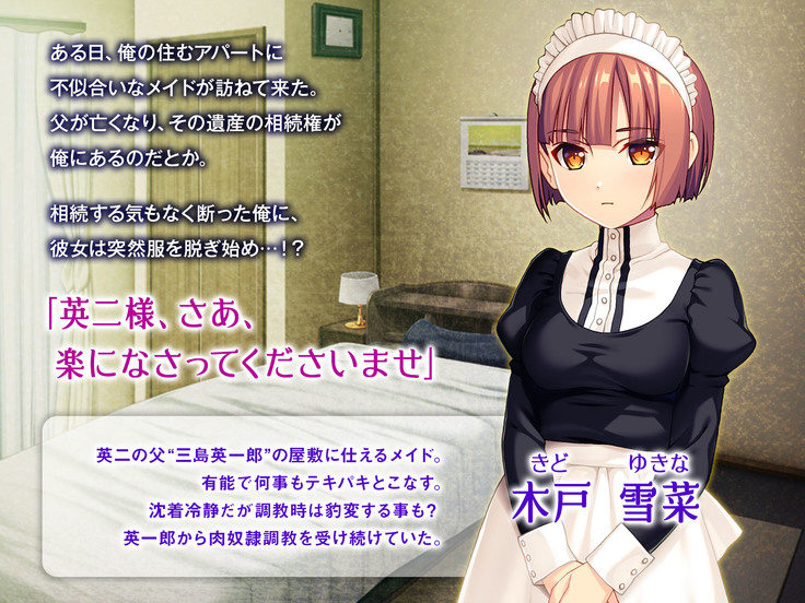 美人メイドは俺のマゾ奴隷 ～メス豚SM拘束絶頂～