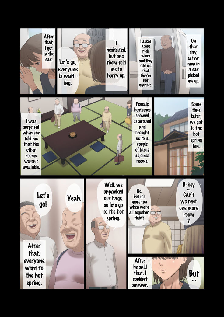 Kinjo no Ojii-san ni Onsen ni Tsureteikarete Okasareta Wakazuma  {doujins.com}