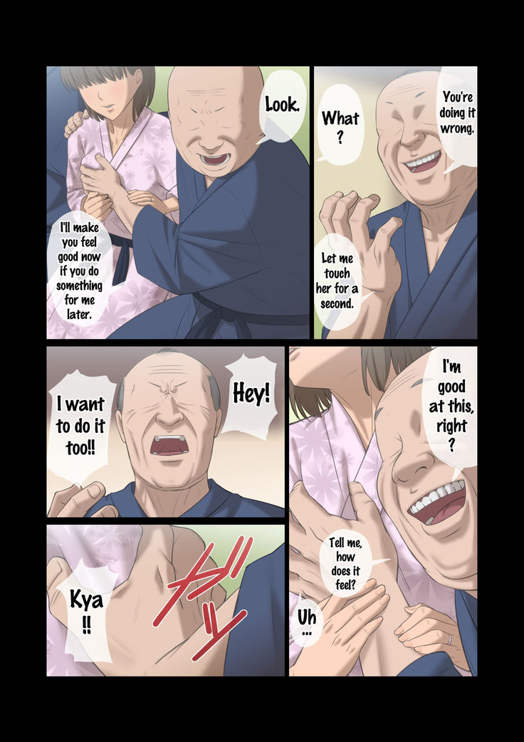 Kinjo no Ojii-san ni Onsen ni Tsureteikarete Okasareta Wakazuma  {doujins.com}