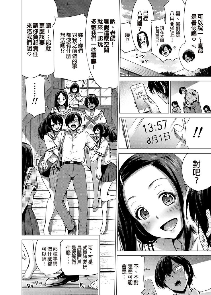 [Akatukiya (Akatuki Myuuto)] Nanaka no Rakuen 1 ~Inaka no Gakkou de Bishoujo Harem~ Mina de Koibito Gokko Hen [Chinese]