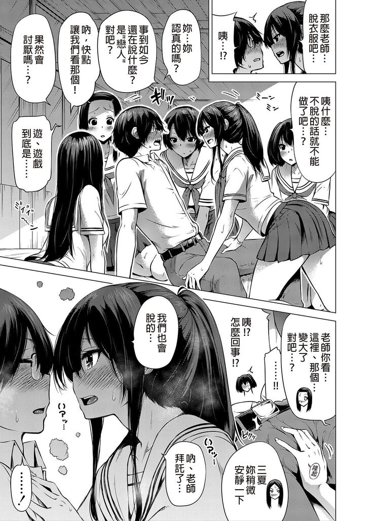 [Akatukiya (Akatuki Myuuto)] Nanaka no Rakuen 1 ~Inaka no Gakkou de Bishoujo Harem~ Mina de Koibito Gokko Hen [Chinese]