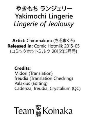 Lingerie of Jealousy - Page 21