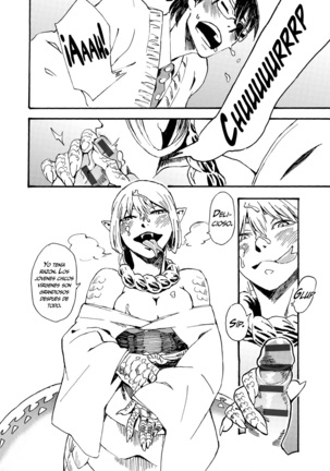 Uwabami Mairi | Visitando a una serpiente enorme Page #14