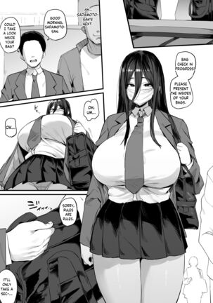 Mochimono Kensa ni Hikkakaru Ko | Girl Caught During Bag Inspection - Page 1