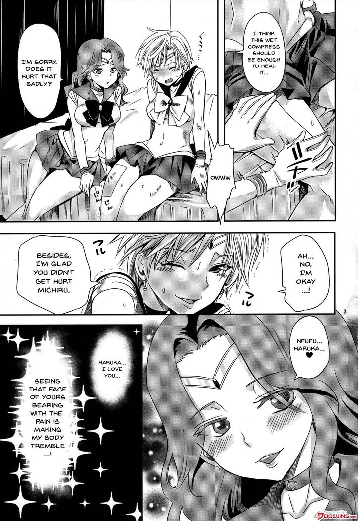 (C89) [Kurione-sha (YU-RI)] Idol Senshi ni Oshioki! ~Uranus no Junan Hen~ | Punishment For An Idol Soldier! ~Uranus Passion Edition~ (Bishoujo Senshi Sailor Moon) [English] {Doujins.com}