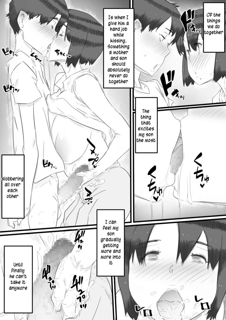 Hitorigurashi no Musuko no Heya de | Staying over at my son's apartment