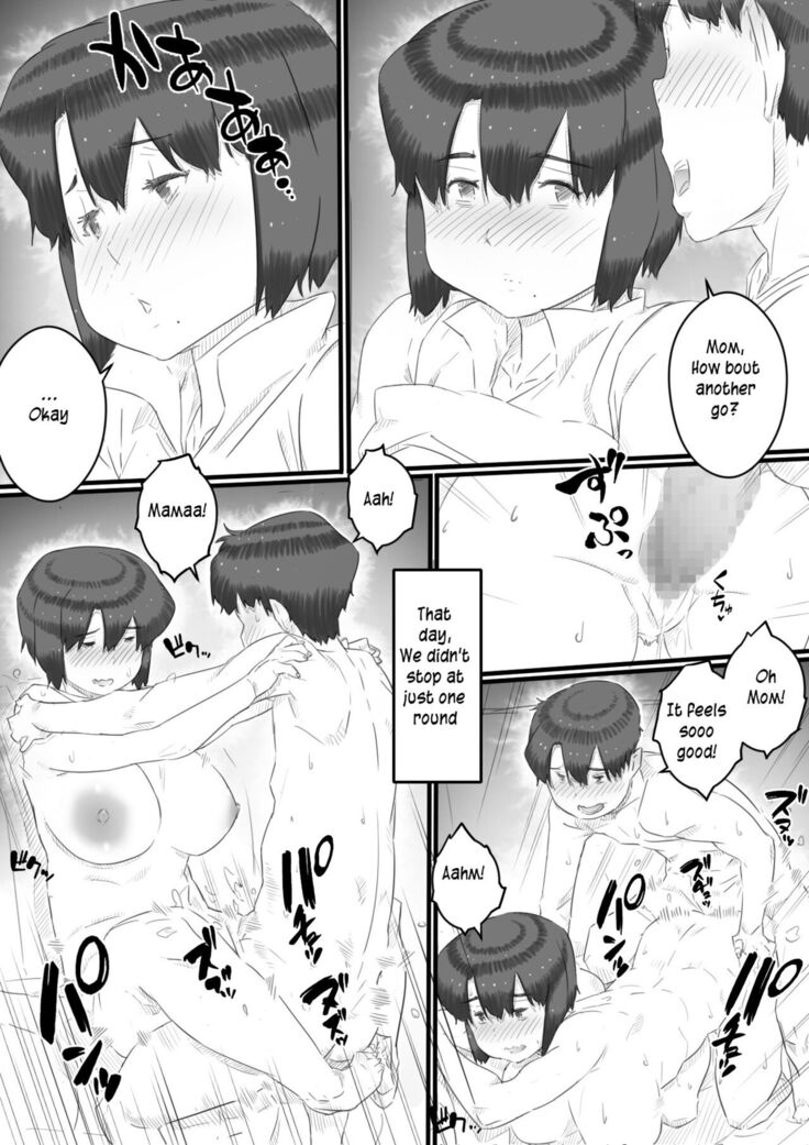 Hitorigurashi no Musuko no Heya de | Staying over at my son's apartment