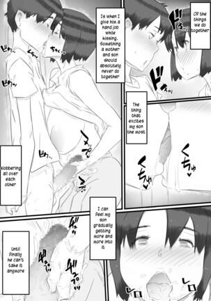 Hitorigurashi no Musuko no Heya de | Staying over at my son's apartment Page #21