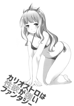 カリオストロは性欲が強いファンタジー Page #21