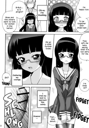 Koisuru Uchuu Kaizoku Musume  - Yuri, Lamp-kan no Himegoto hen - | Space Pirate Girls in Love - Yuri Secret of Lamp Cafe Page #9