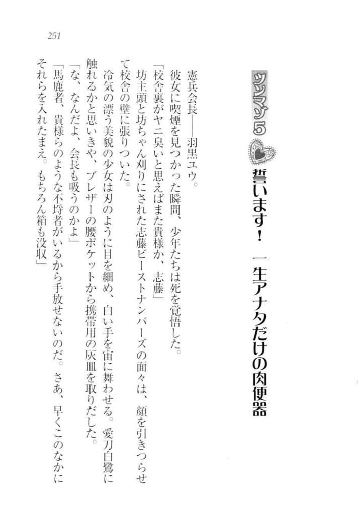 ツンマゾ!!　武闘派生徒会長だってM