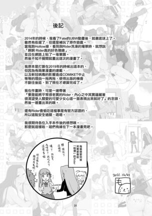 Rider-san no Tsumamigui Page #32