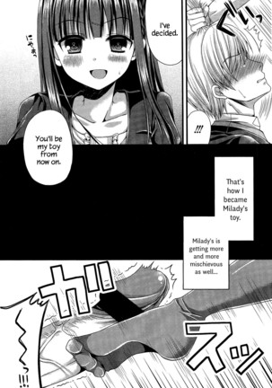 Kichiku Ojou-sama to Geboku Shitsuji | The Demonic Lady & Her Butler   {Hennojin} Page #8