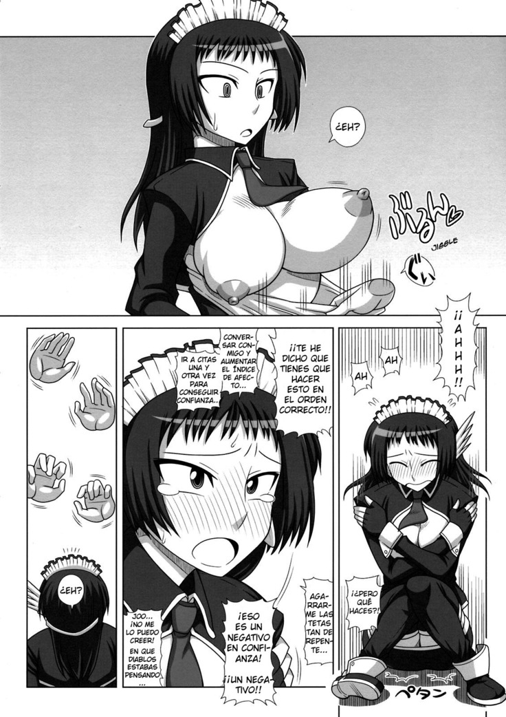 Futanari Musume ga Ryouteashi o Kotei Sarete Nando mo Kyousei-teki ni Shasei Saserareru dake no Hon | The Story of a Futanari that is Forced to Cum Over and Over Again on all Fours.