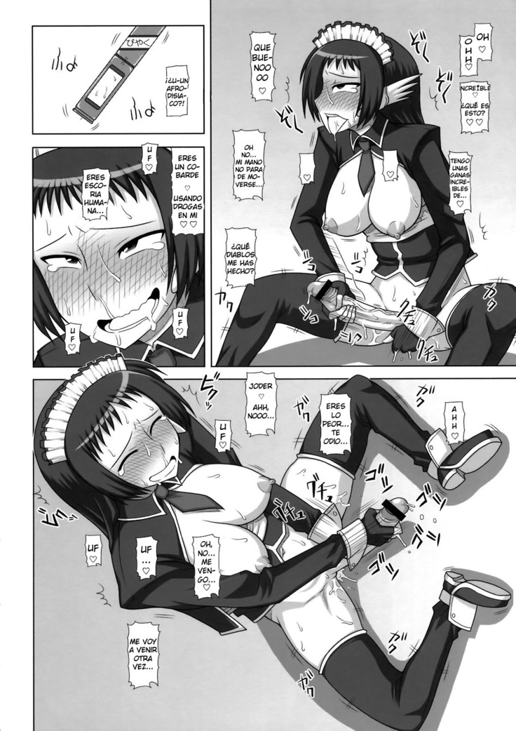 Futanari Musume ga Ryouteashi o Kotei Sarete Nando mo Kyousei-teki ni Shasei Saserareru dake no Hon | The Story of a Futanari that is Forced to Cum Over and Over Again on all Fours.