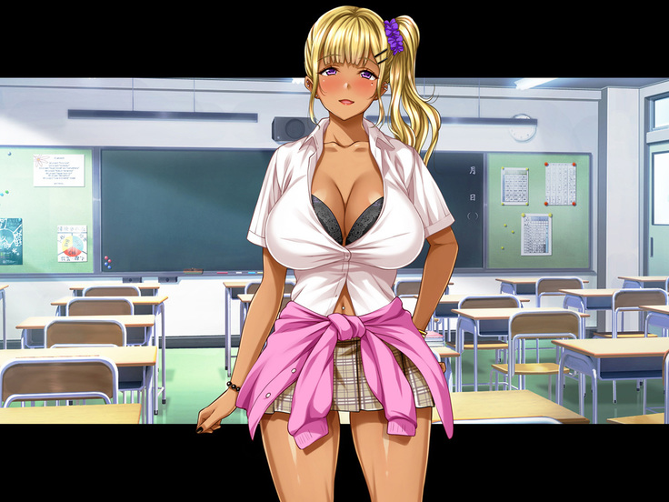 Natsuyasumi Ake no Kanojo wa... ~Charao Gonomi no Kuro Gal Bitch ni~ Zenpen