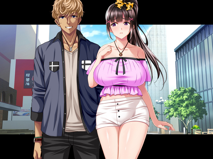 Natsuyasumi Ake no Kanojo wa... ~Charao Gonomi no Kuro Gal Bitch ni~ Zenpen