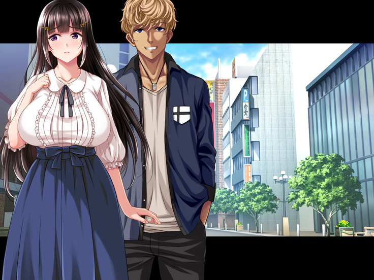 Natsuyasumi Ake no Kanojo wa... ~Charao Gonomi no Kuro Gal Bitch ni~ Zenpen