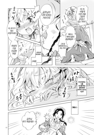 Hime-sama to Dorei-chan | 공주님과 노예쨩 Page #41