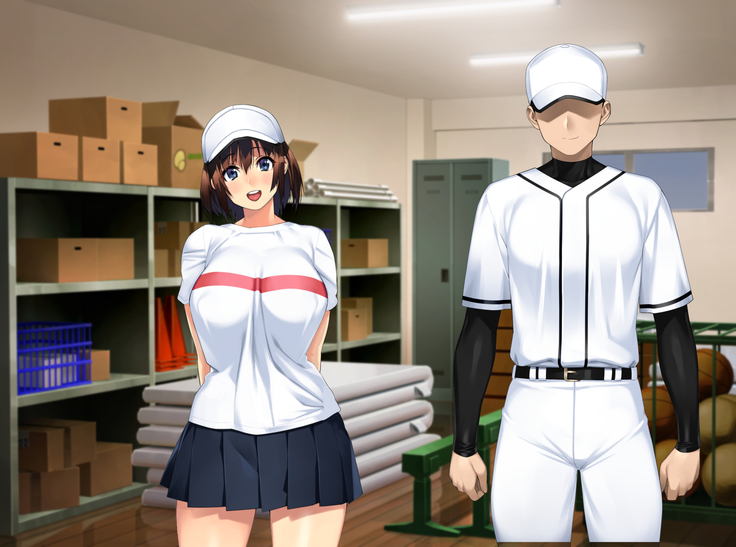 The manager of baseball club gives a body to the hateful supervisor for a boyfriend