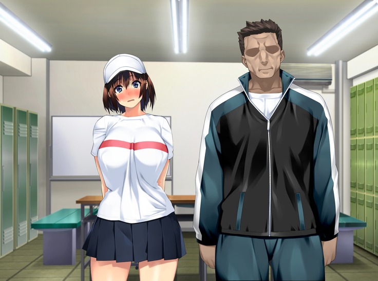 The manager of baseball club gives a body to the hateful supervisor for a boyfriend