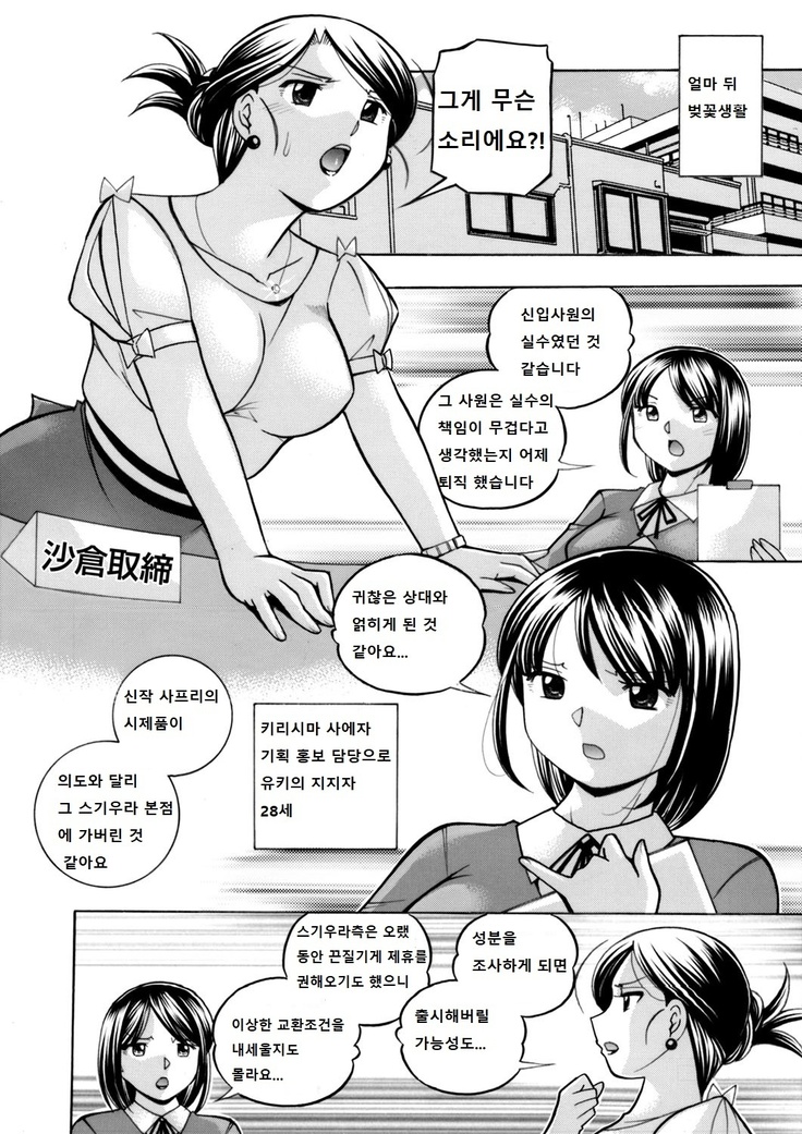 Bijin Shachou Yuki ~Mitsuyaku no Nikusettai~ Ch. 1-4