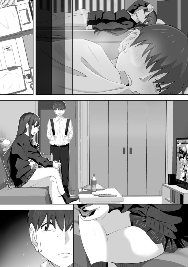 Tonari no Namaiki Joshi ga Uchi o “Hinanjo” ni Shite Iribitaru node....