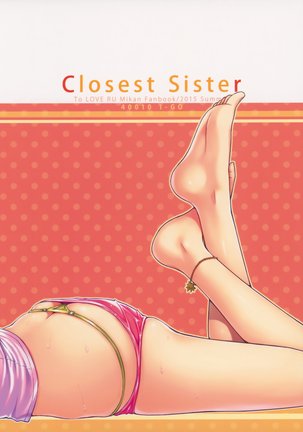 Closest Sister Page #30
