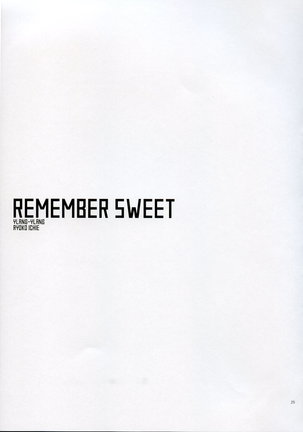 REMEMBER SWEET Page #26