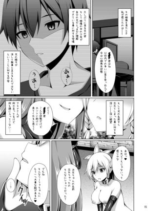 Kanojo wa mou『Onii-chan』to wa Yonde Kurenai Page #15