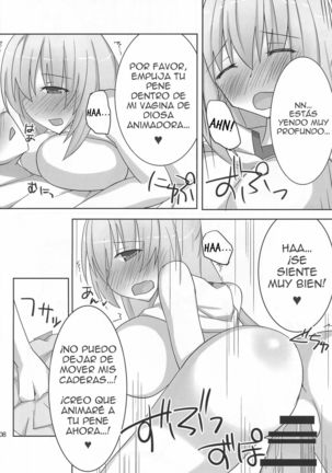 Kyonyuu Onee-san Kei Megami ni Yasashiku Shibori Toraretai! 2 Page #8