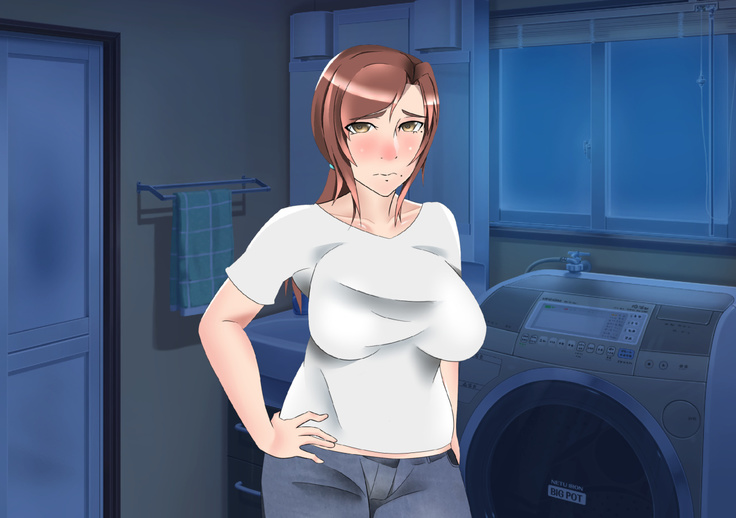 Tanomareru to Kotowarenai Sukebe Okaa-san