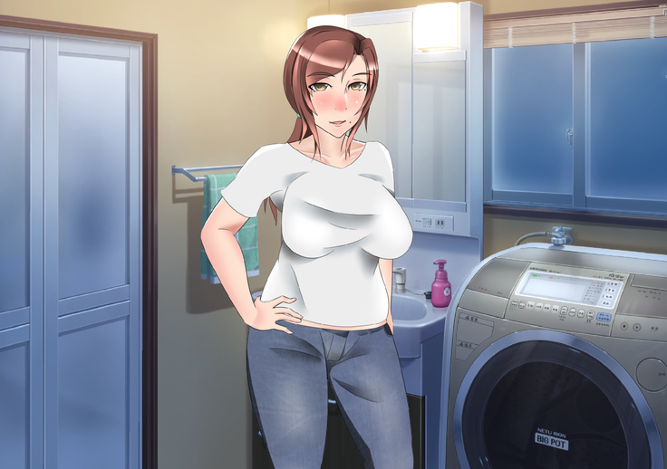 Tanomareru to Kotowarenai Sukebe Okaa-san
