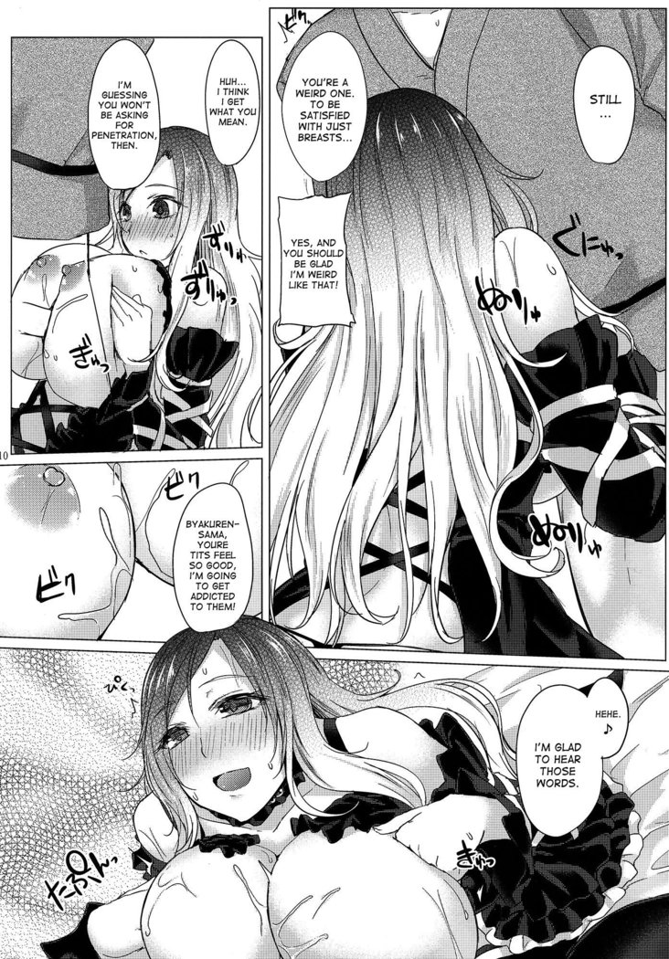 Paizuri ni Korosareru version. Hijiri Byakuren