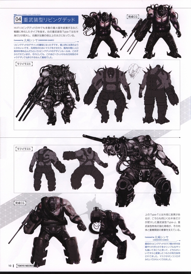 TOKYO NECRO Setting Materials