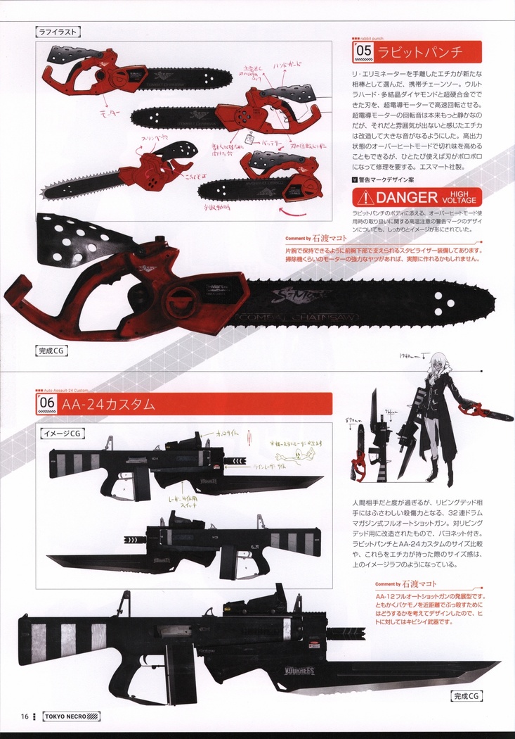 TOKYO NECRO Setting Materials