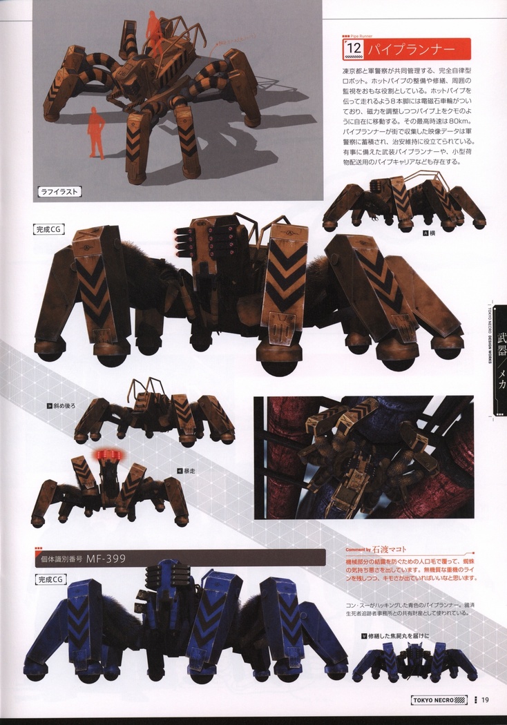 TOKYO NECRO Setting Materials