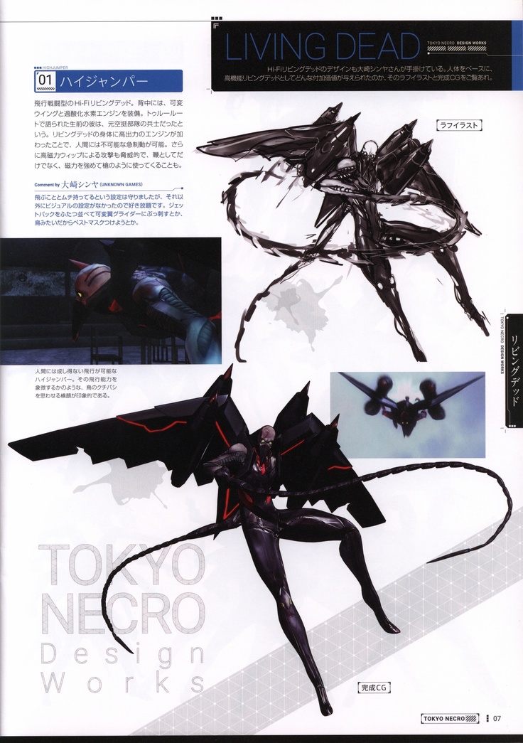 TOKYO NECRO Setting Materials