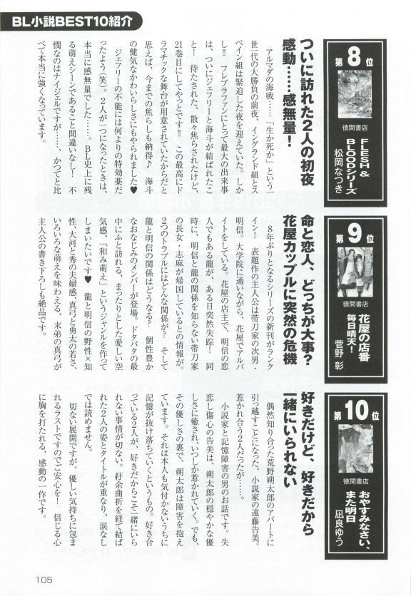 このBLがやばい! 2015年度版